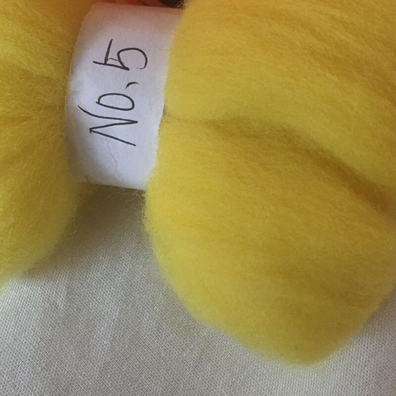 WFPFBEC 70 s Australië GEKAMD 100% WOL fiber merino diy wol voor vilten 50g 100g NR 5: 50g