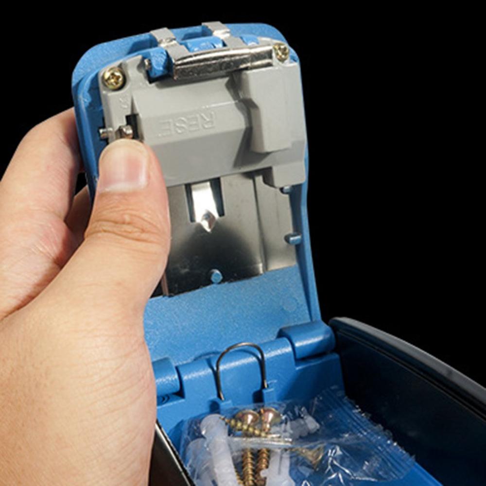 Mini Key Storage Safe Box for Locksmith home Wall Mounted Safe Box Weatherproof 4 Digit Combination Key Storage Lock Box