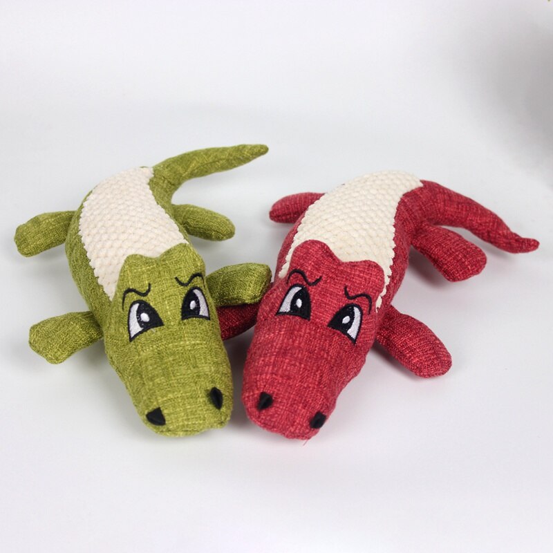 Huisdier Pluche Krokodil Speelgoed Voor Slijpen En Reiniging Tanden Hond Mooie Chew Oplossen Verveling