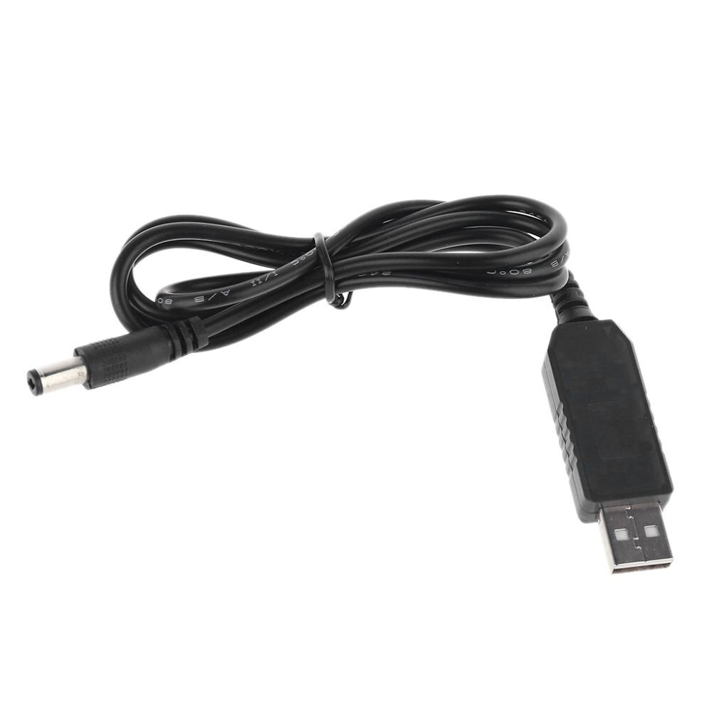 Universal USB 5V To DC 12V 5.5x2.1mm Step Up Cable Power Boost Line With LED Display For Router LED Strip and more 12V Devices