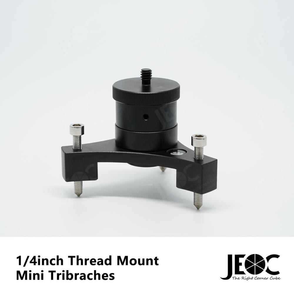 JEOC Mini Prism GMP111 & Mini Tribrach Set, Surveying Reflector For Leica Total Station