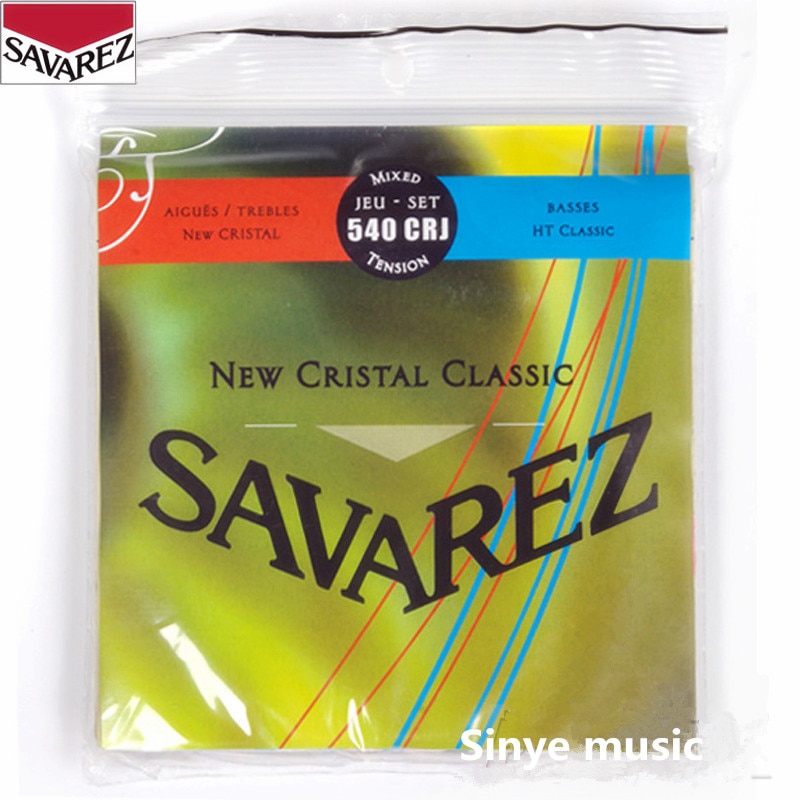 Savarez Klassieke Gitaar Snaren Set Crystal Nylon Snaren Voor Klassieke Gitaar Onderdelen 540CJ 540CR 540CRJ Snaarinstrumenten