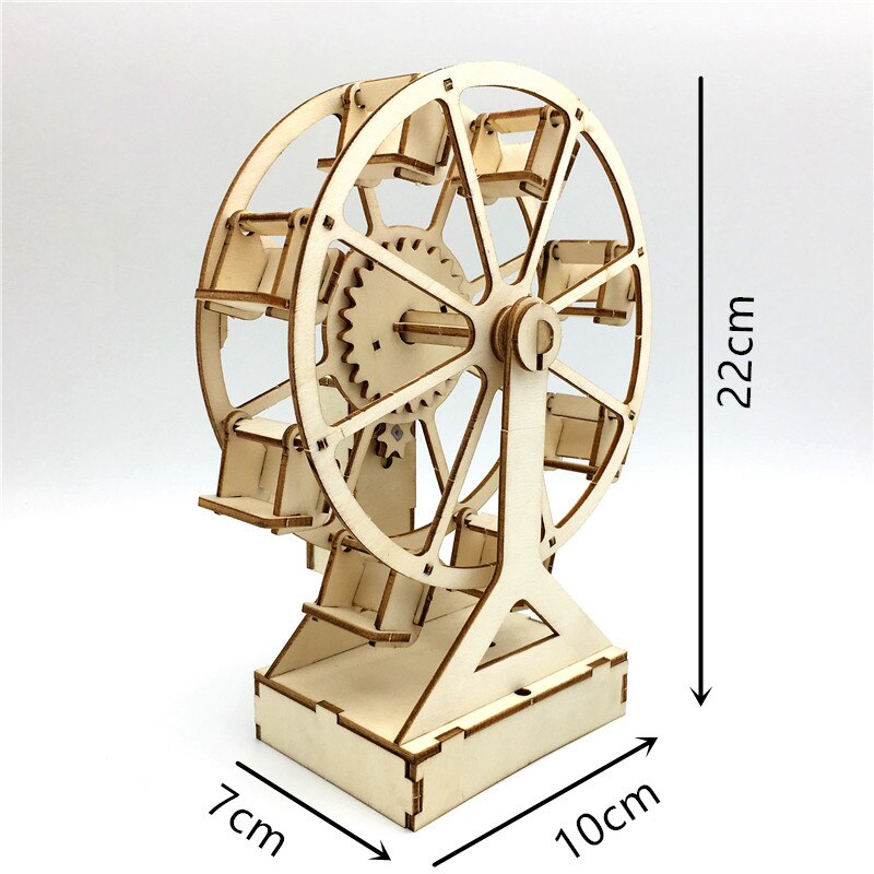 Diy Wetenschap Projecten Elektrische Educatief Reuzenrad Bouwen Uw Eigen Model Stem Speelgoed Voor Kids Explorer Kit