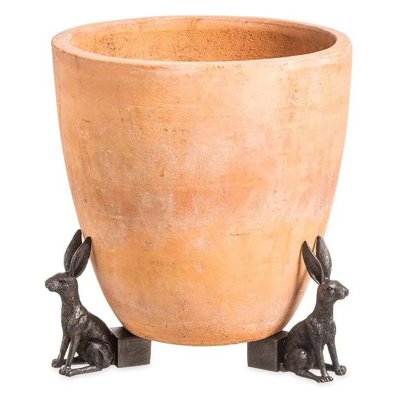 3 stücke Blumentopf Fuß Hund/katze/kaninchen Statue Blumentopf Pflanzer Fuß Topf Unterstützung Fuß handgefertigt Garten dekoration EL
