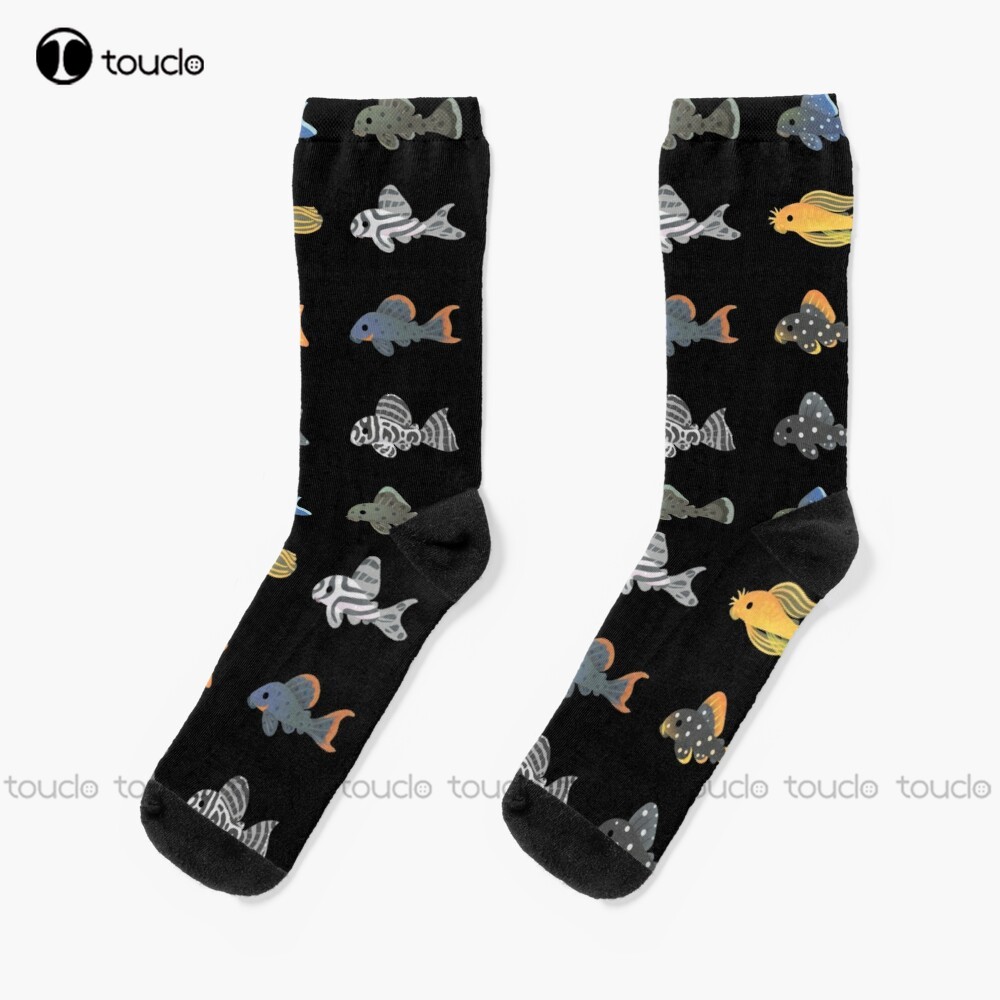 Pleco! Plecostomus Pleco Fish Aquarium Socks Men'S Socks Christmas Year Unisex Adult Teen Youth Socks Custom: Default Title
