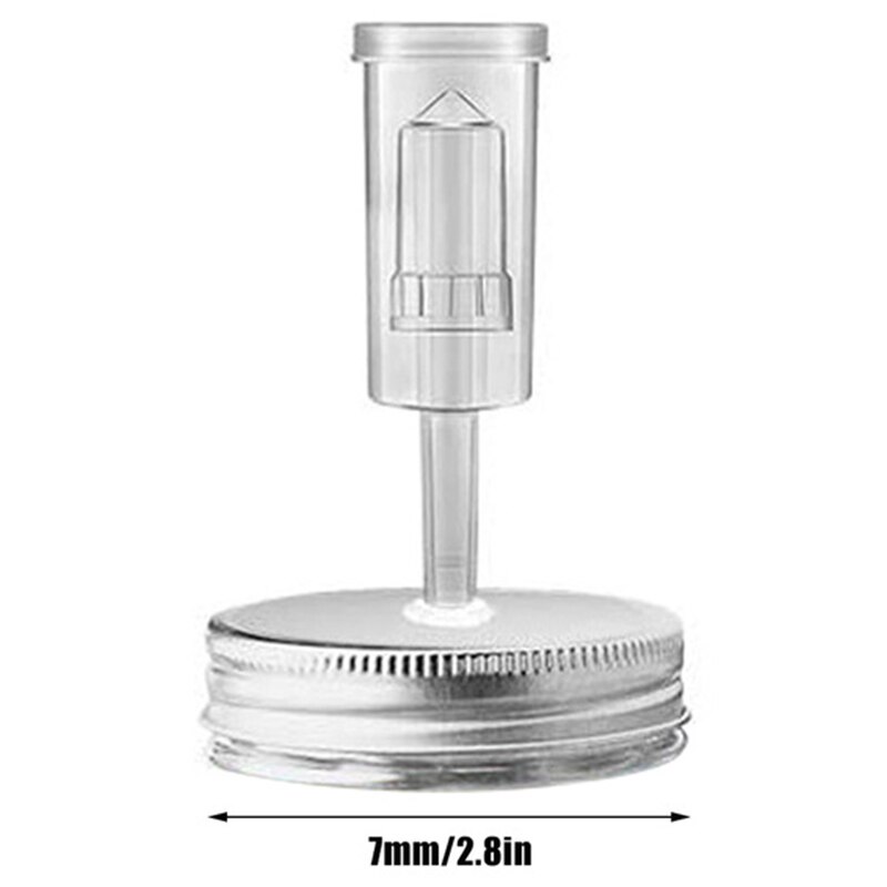 Wide Mouth Mason Jar Set Wirh Fermentation Lid and Airlock Household Kitchen Supplies