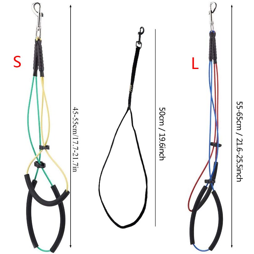 No-Sit Haunch Holder Steel Wire Rope Pet Dog Grooming Arm with Clamp Restraint for Large and Small Cat Dogs