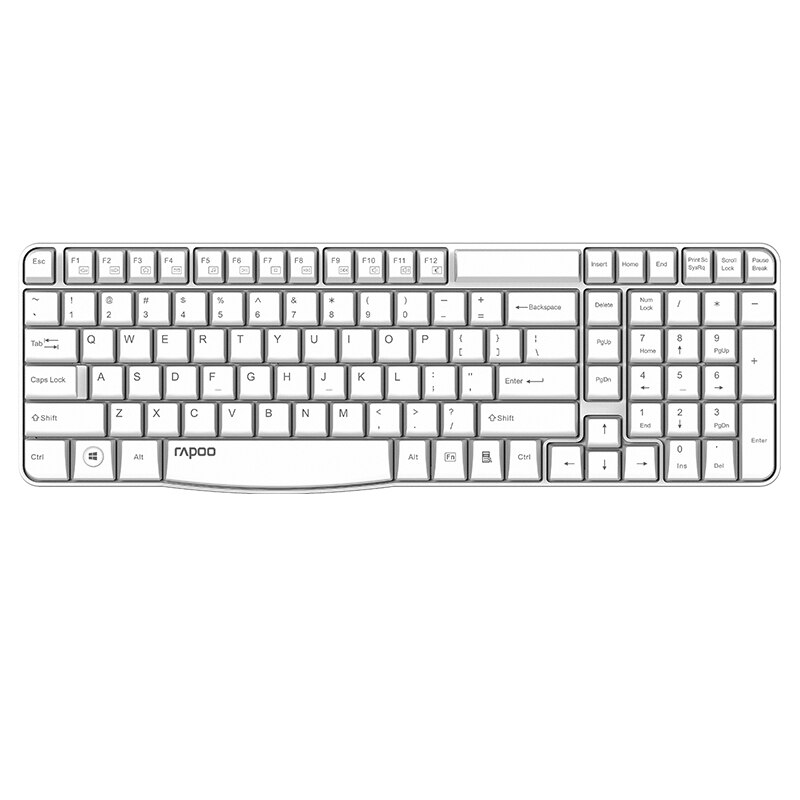 Rapoo X1800S Usb 2.4G Draadloze Optische Muis En Toetsenbord Combo 1000 Dpi Voor Home Office Laptop Voor Wifi Notebook voor Pc