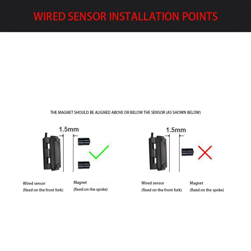 LCD Bicycle Odometer Waterproof Multifunctional Bike Smart Tachometer Speedometer Portable Lightweight Bicycle Wired Speedometer