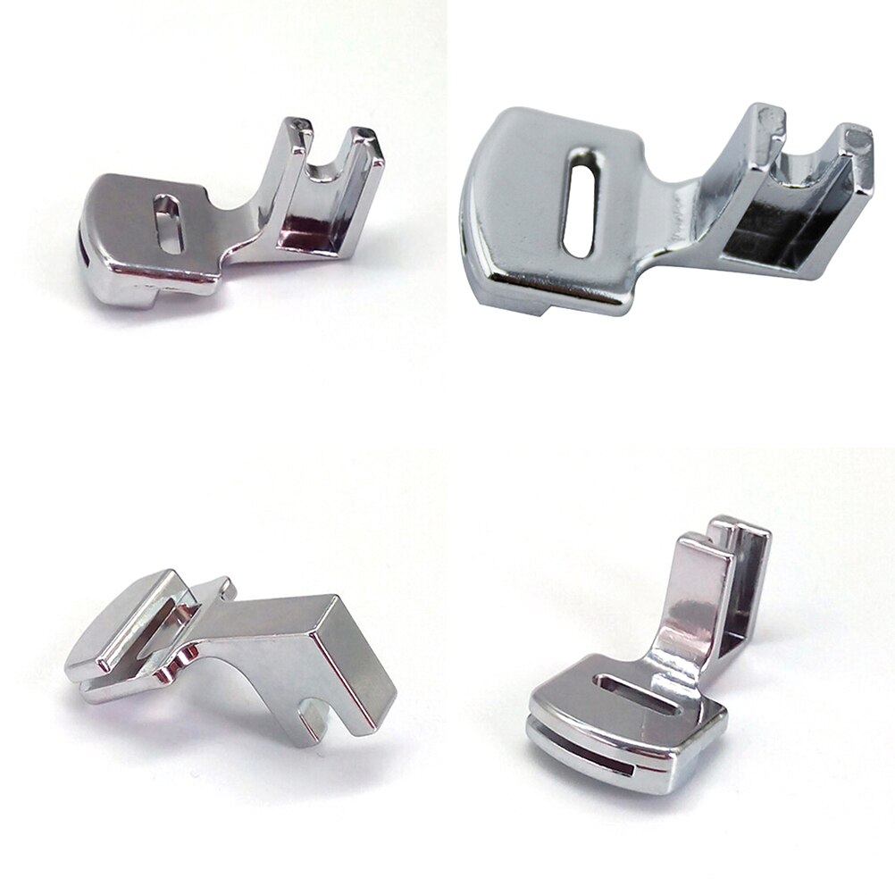 Ryvera 4 stuks naaivoet voor rolzomers, naaien, rolhamer, voet, magnetische naadgeleiding, rolzoomvoet, naaiaccessoires, naaimachineaccessoires voor snel zoomen, geschikt voor naaimachinemerken (7-10