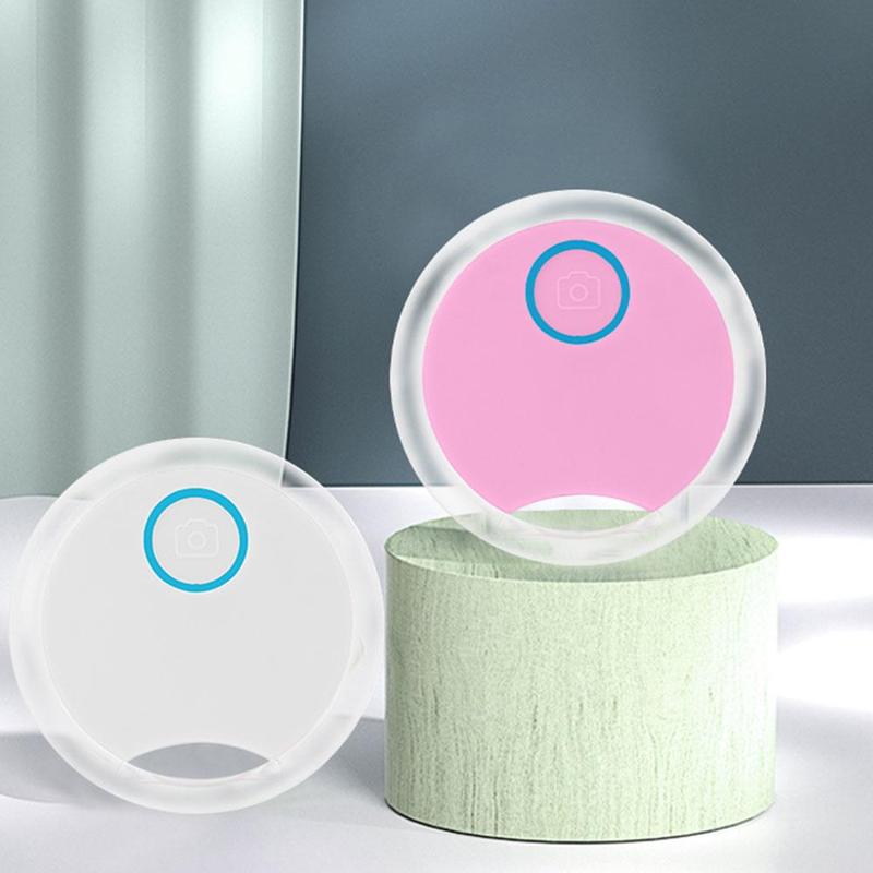 Mini Bluetooth Tracking Device Portable Round Bluetooth Anti-lost Tracker Wireless Smart Key Finder Item Locator
