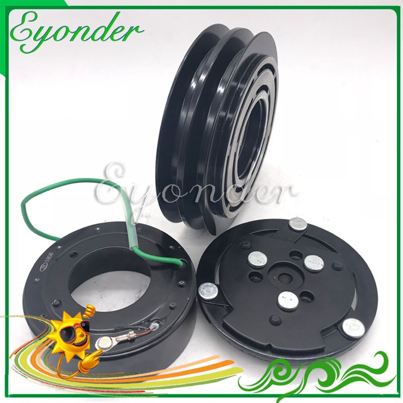 AC A/C Air Conditoning Compressor Magnetic Electromagnetic Clutch Pulley 2PK 2A for Volvo Trucks MOTOR GRADER 140B SD7H15 7H15