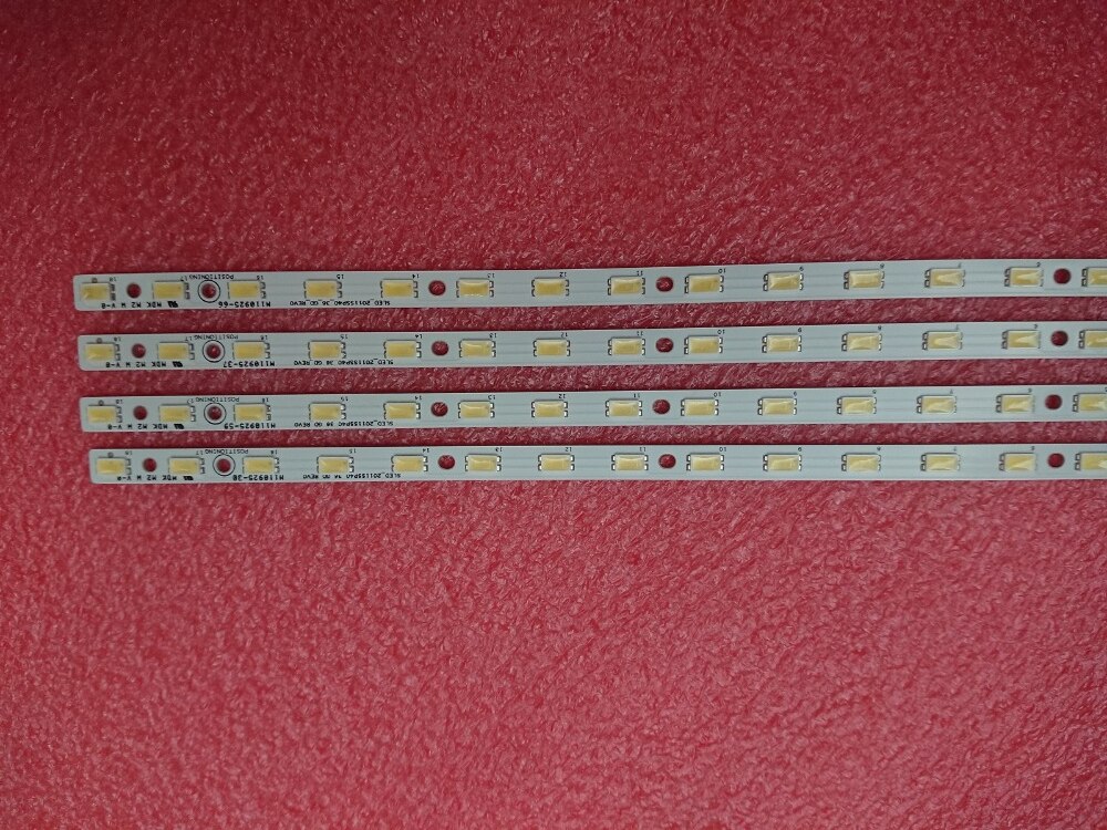 Barra de luces LED de retroiluminación, accesorio para Sharp LK400D3LB43 40PFL6606 40PFL6606D 40PFL7606/78 40PFL7606D, novedad, 4 unids/set/juego