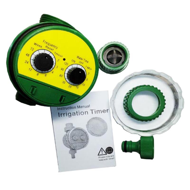 Electronic Watering Timer Plastic Solenoid Valve Garden Lawn Irrigation Sprinkler Controller TB