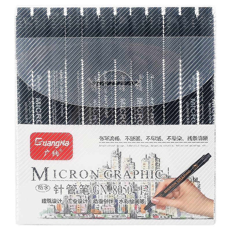 12 Pcs Fineliner Pens Waterproof Archival Ink Art Markers Drawing For Micro Pen Caligraphy Pen Journaling School Supplies