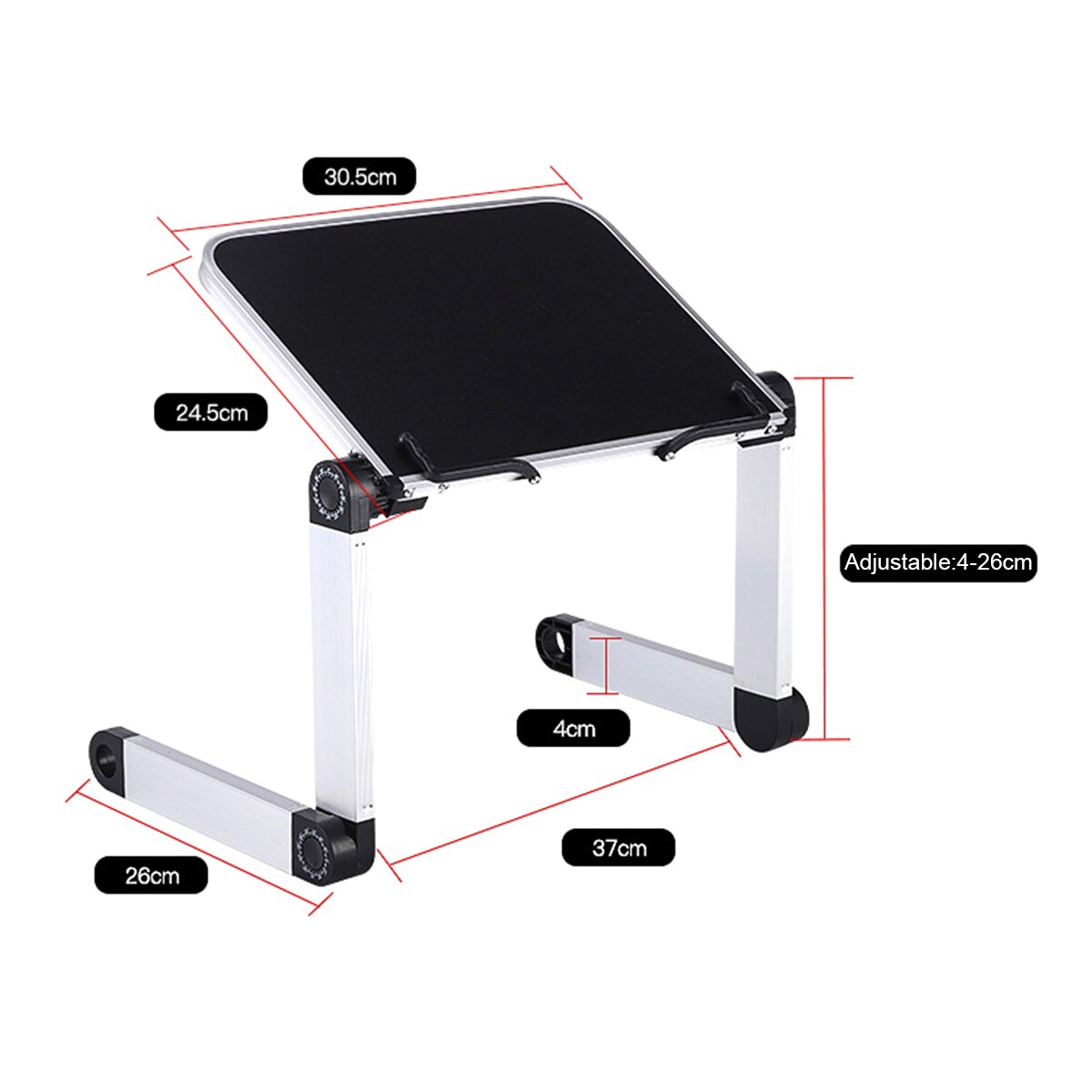 Lightweight Laptop Stand Aluminum portable Laptop Stand for bed Foldable Tablet Stand Bracket Laptop Holder for MacBook Netbook