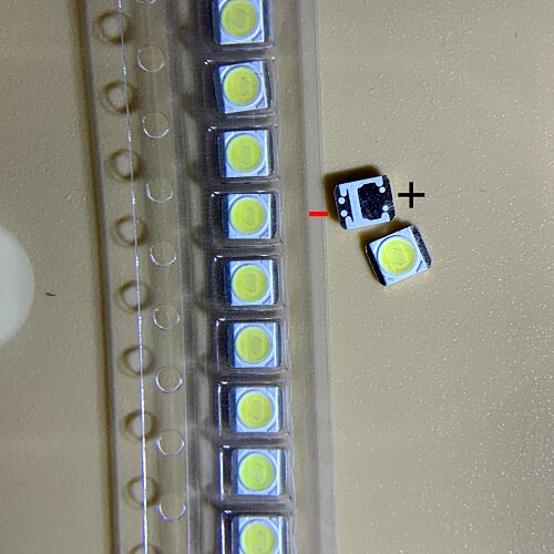 Retroiluminación LED LG Innotek, 110 Uds., 1210 3528 2835 1W 100LM, iluminación LCD trasera para TV, aplicación de televisión: LG-TRANSPARENTS TAPE