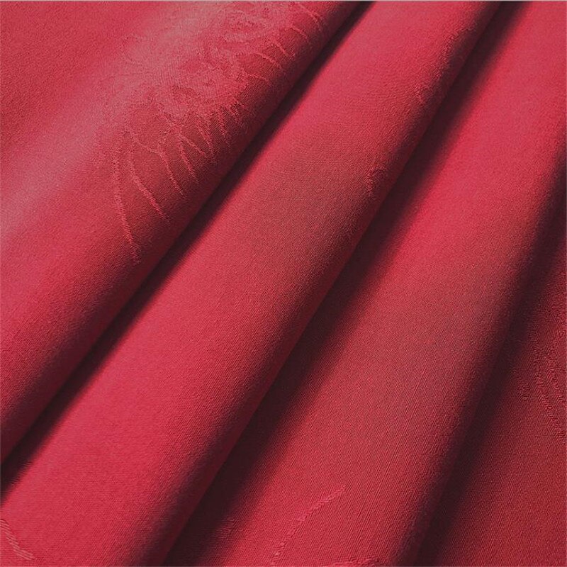 CF1056 Chinese Traditional Silky/Cotton Spiders Jacquard Fabric Chinese Wedding Clothing Red Spiders Fabrics DIY Sewing Material