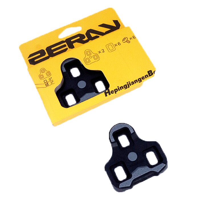 ZERAY SP110 Cycling cleats Bicycle accessory Road Bike Pedal Cleats Compatible With LOOK KEO structure Ultralight Bike cleats: 1 pair 3 Degree