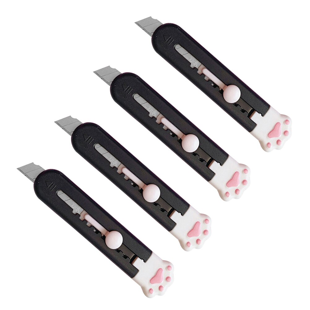 4Pcs Adorable Box Cutters Convenient Box Openers Multi-function Paper Cutters Cutting Supply