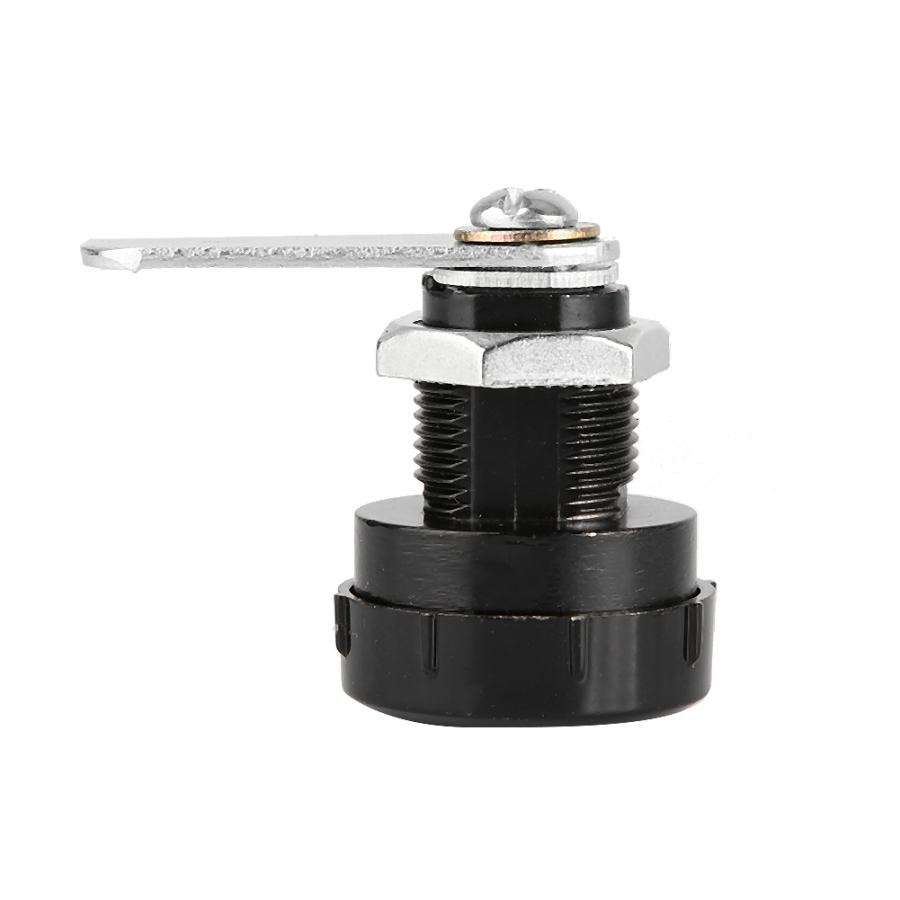 2pcs 3-Digit Zinc Alloy Mechanical Password Lock for Cabinet Wardrobe Mail Box Black