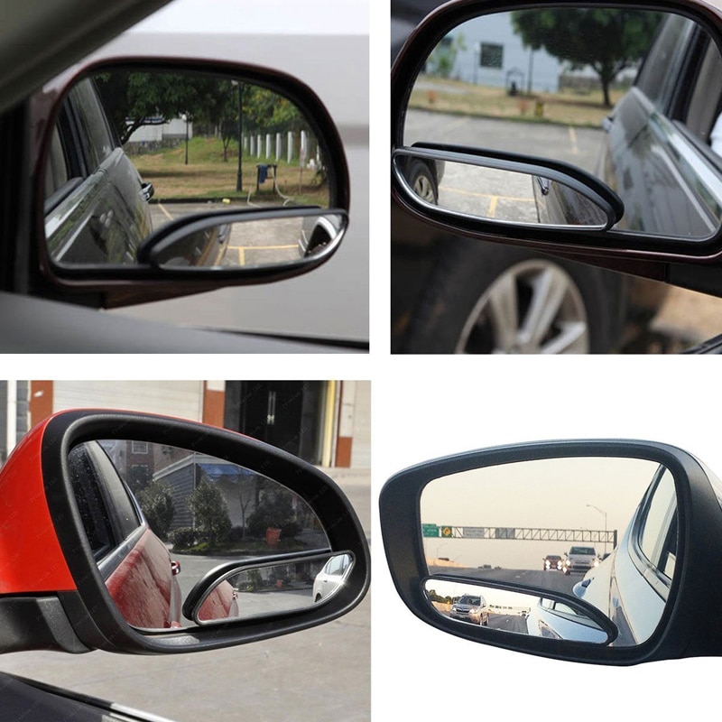 1 par yasokro blindvinkel spejl vidvinkel spejl justerbart konveks bakspejl bilspejl til alle universelle køretøjer