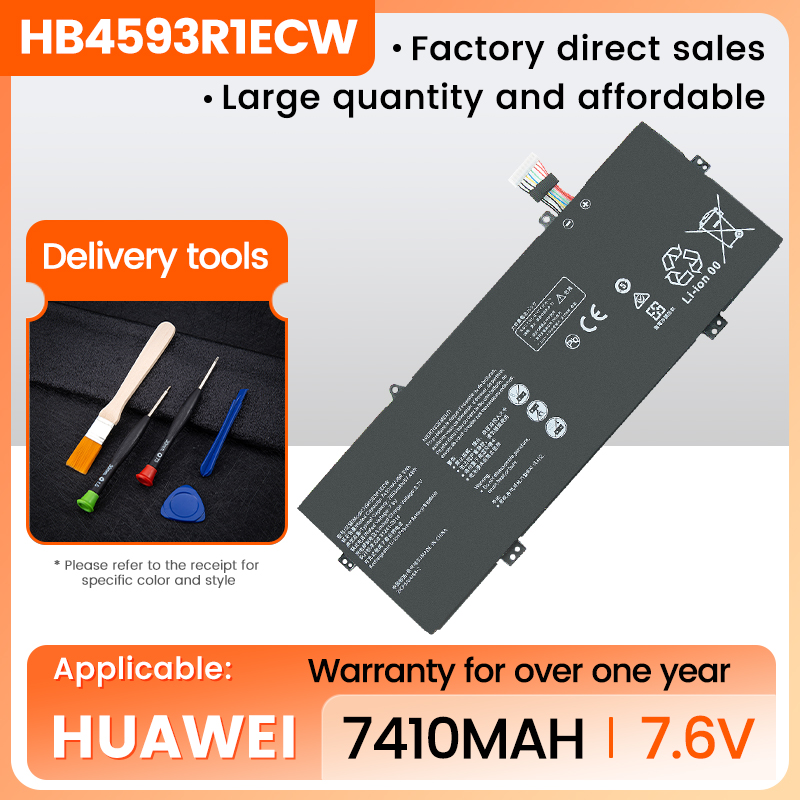 7.6v 7410 laptopbatteri  hb4593 r 1 ecw til huawei matebook x pro mach -w29c md6 m 4 kpe 53010 caj mach -wx9