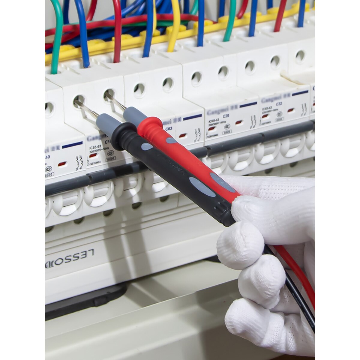 ANENG 22-in-1 Multimeter Test Lead Set 1000V Silicone Insulated Test Probes with Alligator Clips Tips Extended Test Leads