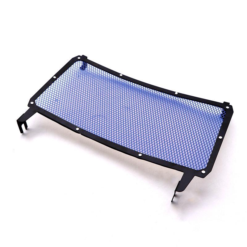 Protector de radiador para motocicleta tipo Cafe Racer, cubierta decorativa de red protectora para radiador, accesorios para Yamaha Tmax560: Azul