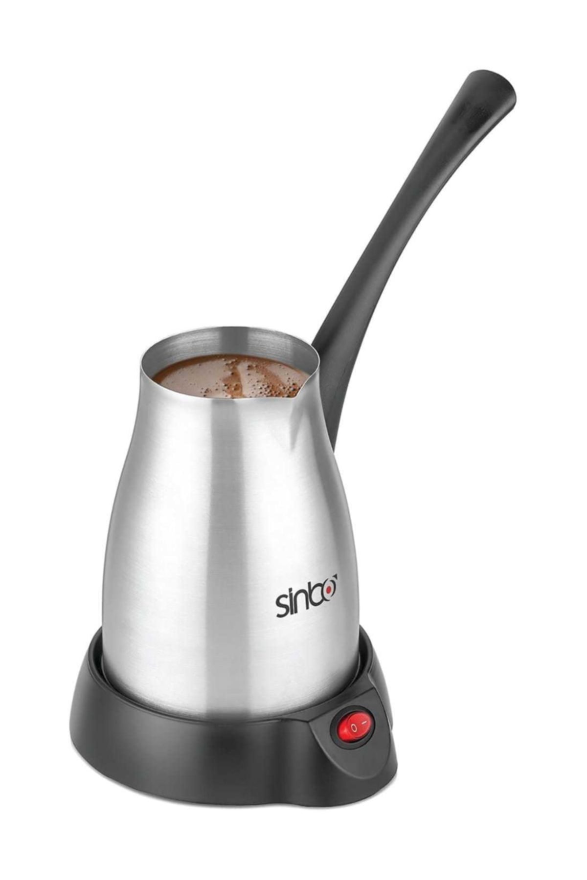 Stainless Steel 500ml Turkey Coffee Maker With Base Electric Coffee Pot 220V Very Foamy Turkısh Coffee