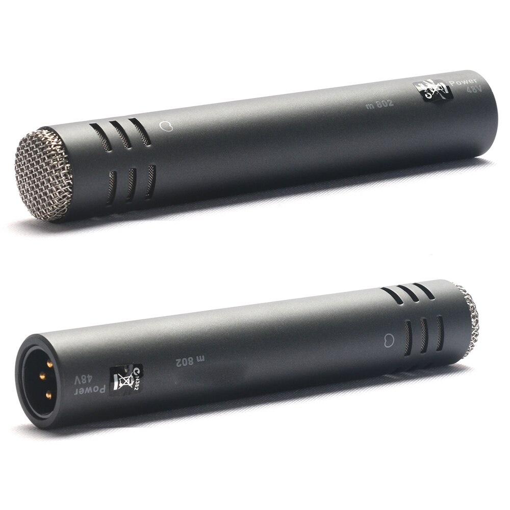 SHURE M802 M 802 en accidente hihat Hi-Hat platillo de la evolución de la serie cardioide instrumento tambor micrófono condensador para instrumento