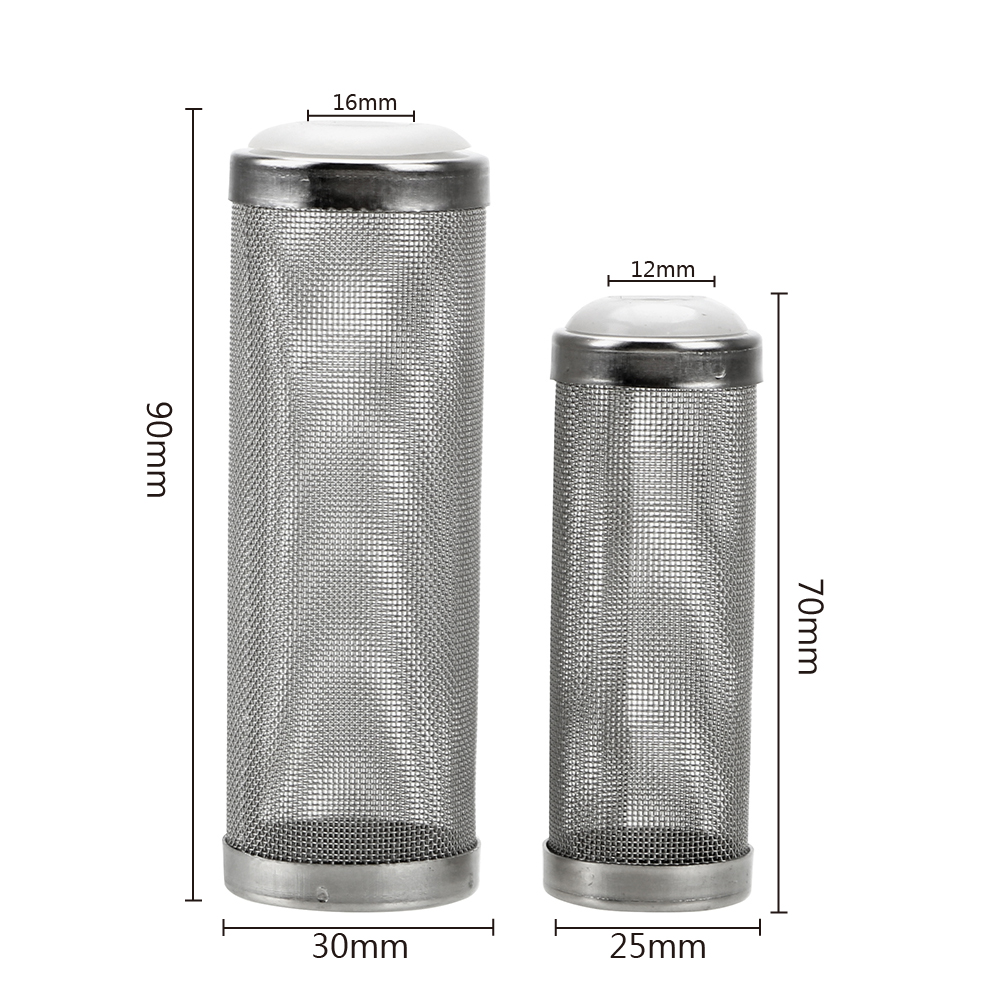 Inflow Inlet Protect Speciale Garnalen Cilinder Filter Aquarium Accessoires S/L Maat Roestvrij Stalen Filter Garnalen Netto