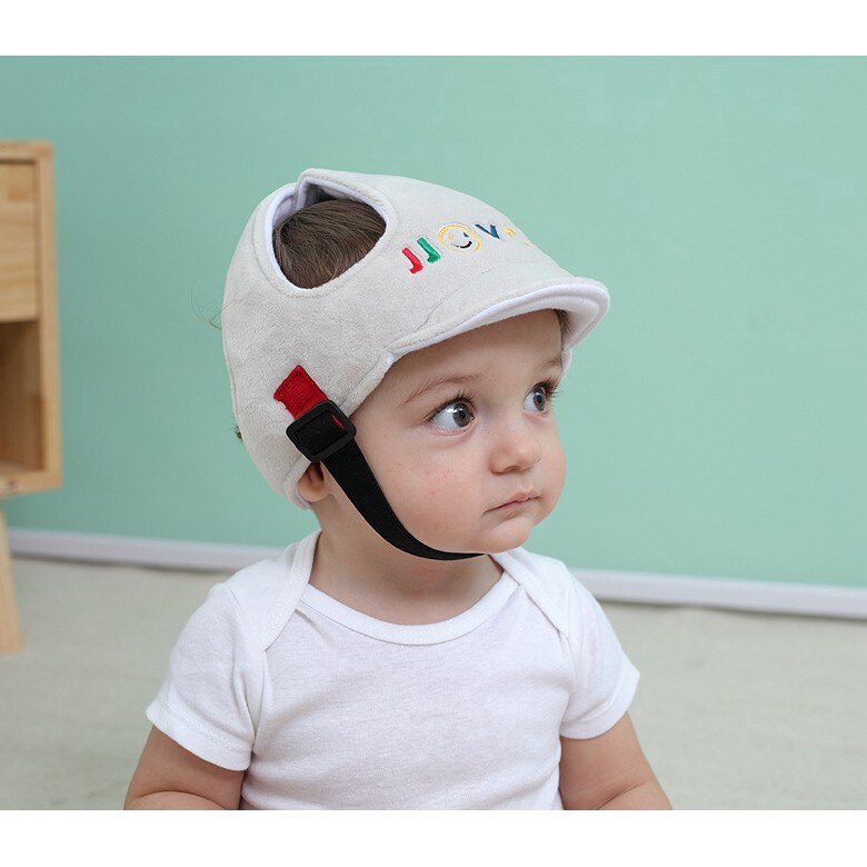 Sikkerhedshjelm småbørnspude kofanger motorhjelm anti-kollisionshætte hat åndbar babysikkerhed børnesikkerhed babyhovedbeskytter