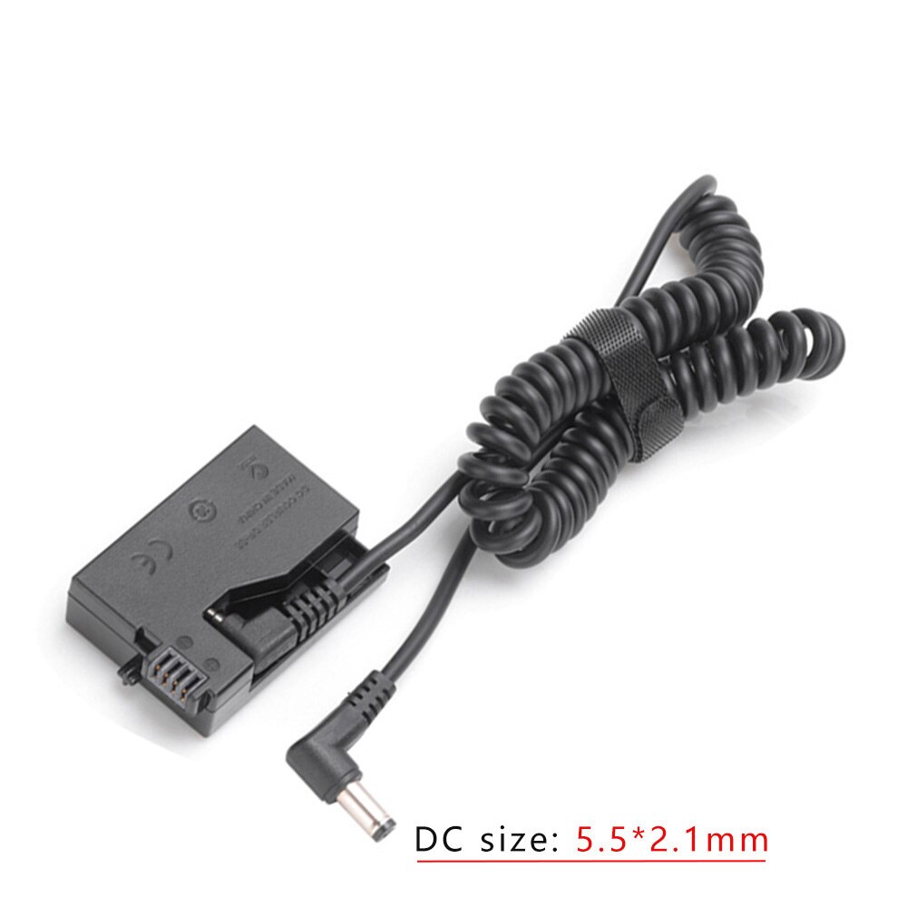 LP-E8 Dummy Battery DR-E8 DC Coupler with NP-F Battery Adapter Plate For Canon EOS Rebel T5i T4i T3i T2i Kiss X6 Kiss X5 Kiss X4