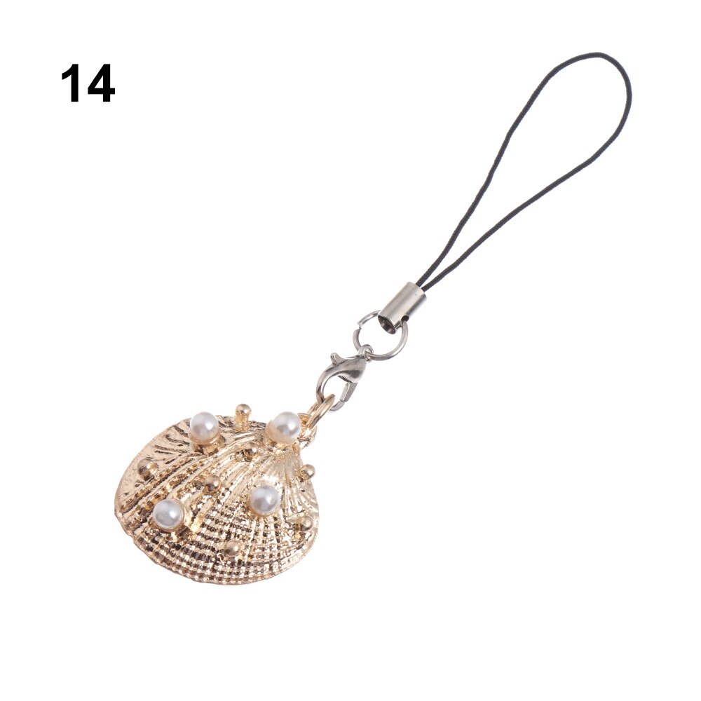 Janpanese Smart phone Strap Lanyards for iPhone Samsung Decor Daisy Flower Cat Bell Mobile Phone Strap Hang Rope Phone Charm: 14