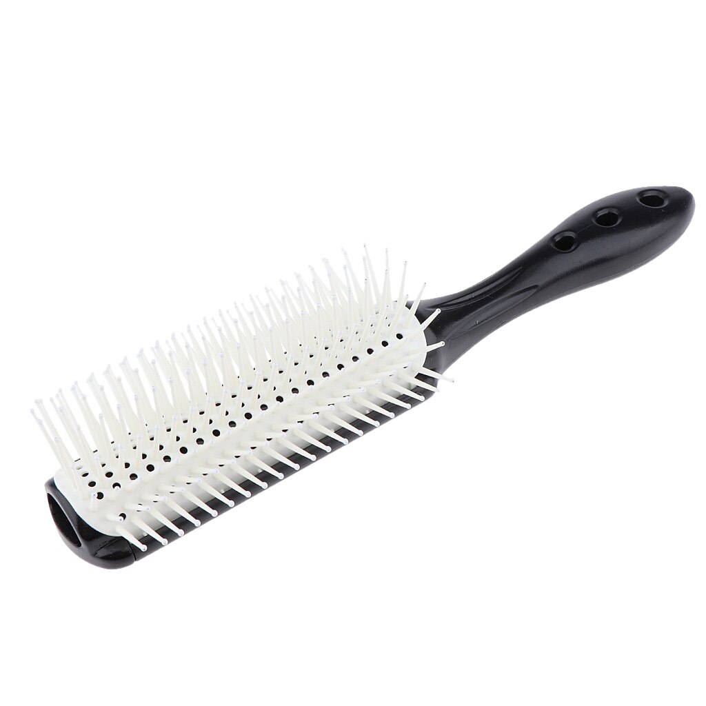 Cepillo de pelo antiestático para salón, peine de masaje, mango cómodo