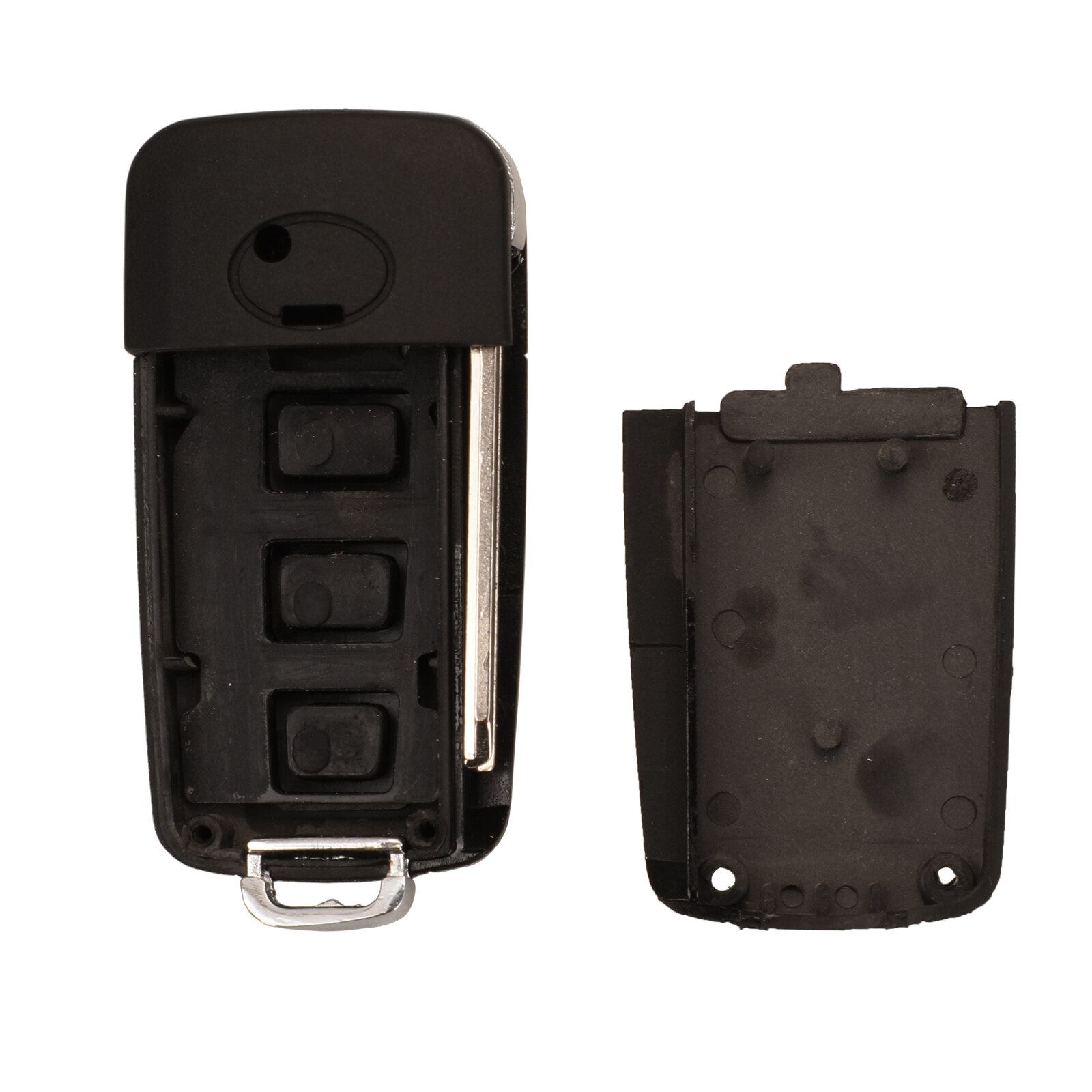 Kutery 10pcs 3Buttons Modified Flip Car Key Shell For Hyundai H1 Bus I10 Avante Elantra HD Touring Yuedong For kia Carens Sedona