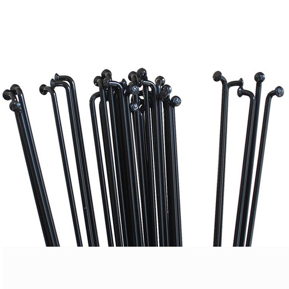 12pz 260-296mm raggi per biciclette in acciaio inossidabile bici MTB raggio ruota ferri da maglia raggi parti bici elettrica capezzolo di rame