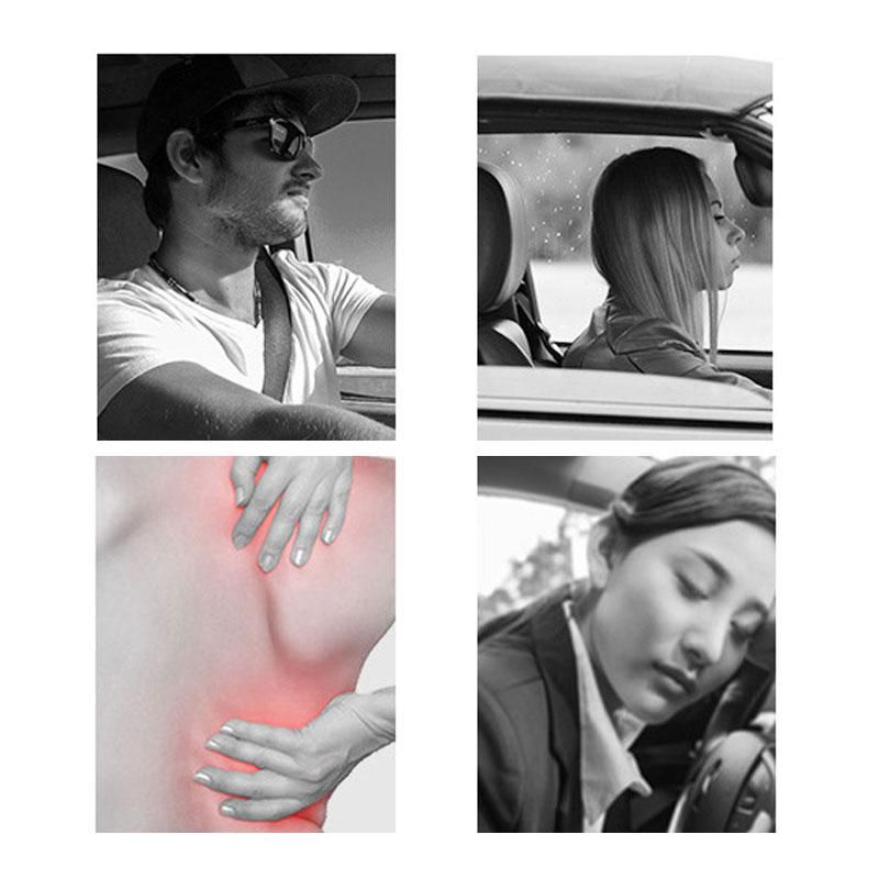 Autostoel Hoofdsteun Neksteun Kussen Kussen Memory Foam Hoofd Rest Auto Voor Reizen Ondersteuning