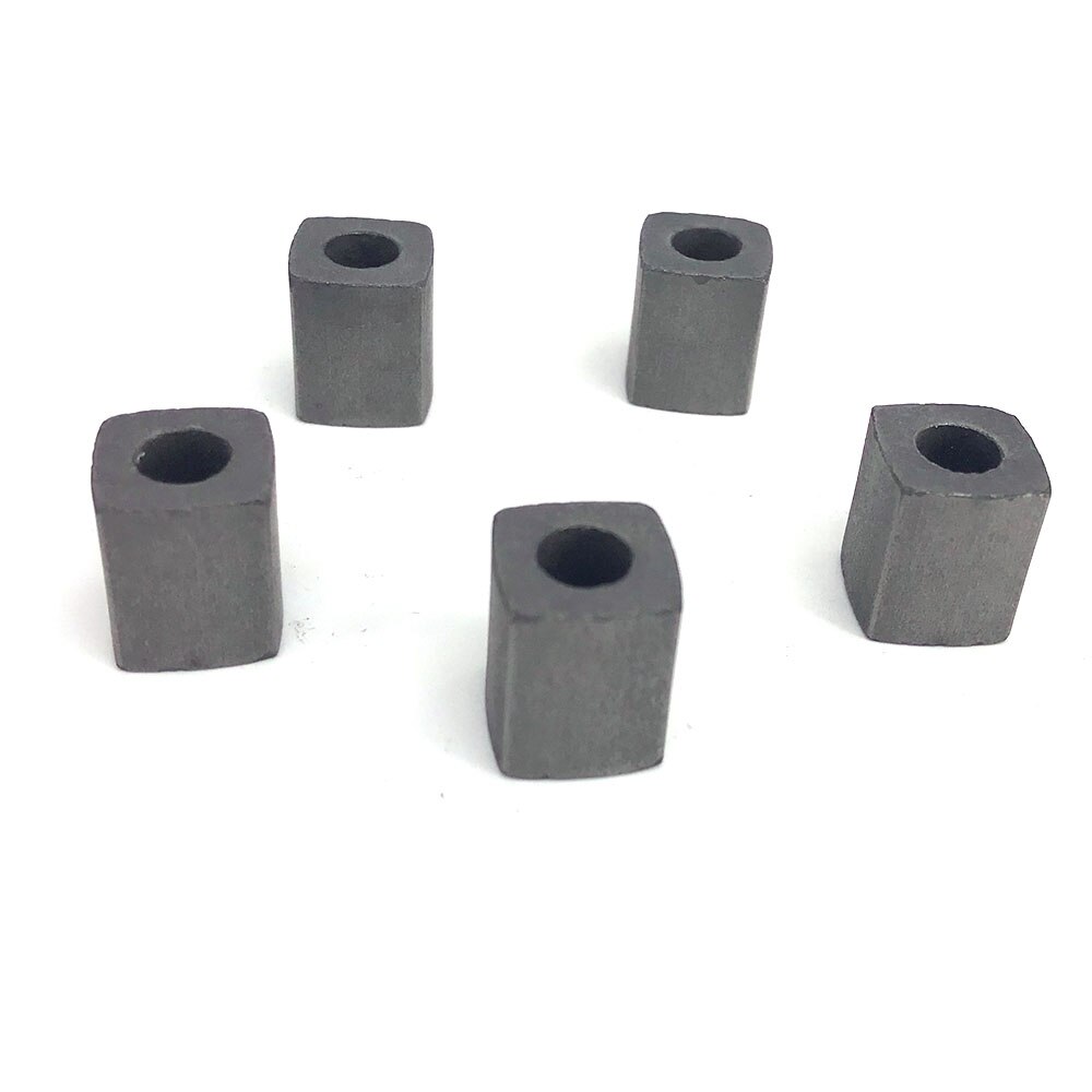 Bloc conducteur de carbure de tungstène d'edm L12 * W12 * H15 * Hole6mm intérieur pour la Machine de coupe de fil de CNC