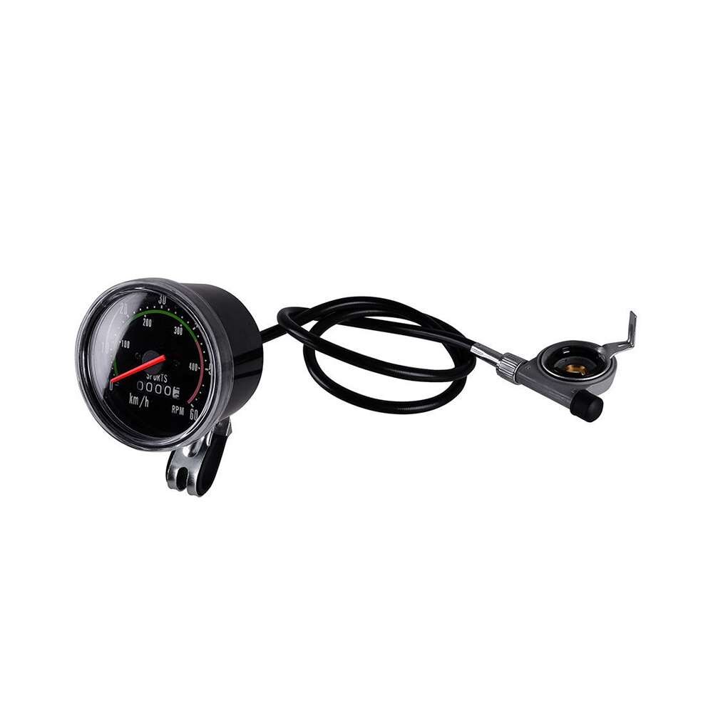 Ordenador mecánico clásico Retro para bicicleta, cronómetro, velocímetro con cable, accesorio para bicicleta
