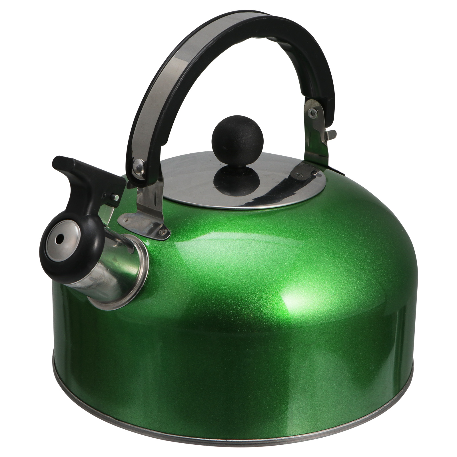 Whistling Fluitketel Hittebestendige Whistling Fluitketel Home Office Waterketel: Green