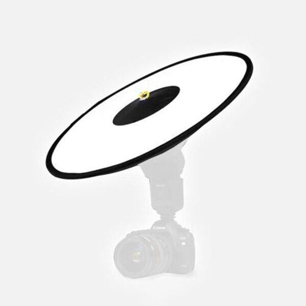 Difusor de anillo Macro plegable para fotografía, caja difusora de Flash cónico de 17 pulgadas