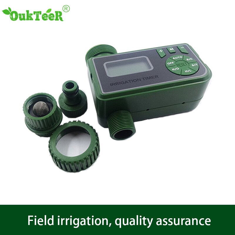 Intelligent LED display water timer irrigation controller mechanical watering outdoor waterproof automatic sprinkler timer: Default Title