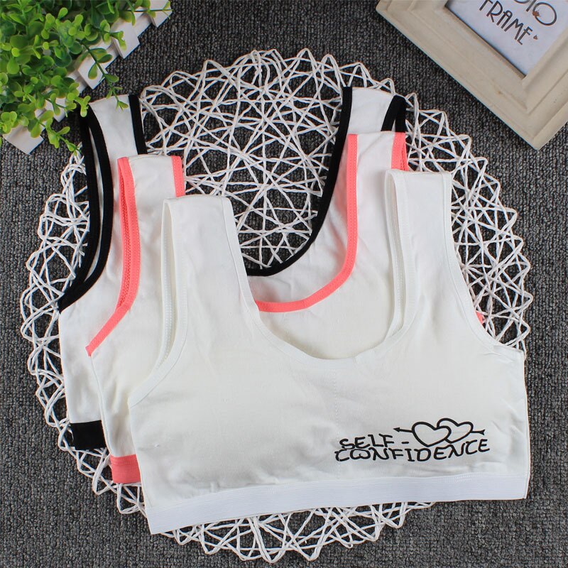 Ondergoed Voor Meisjes Tops Voor Tieners Kleding Bras Mooie Meisjes Afdrukken Ondergoed Beha Vest Kinderen Ondergoed Sport Ondergoed