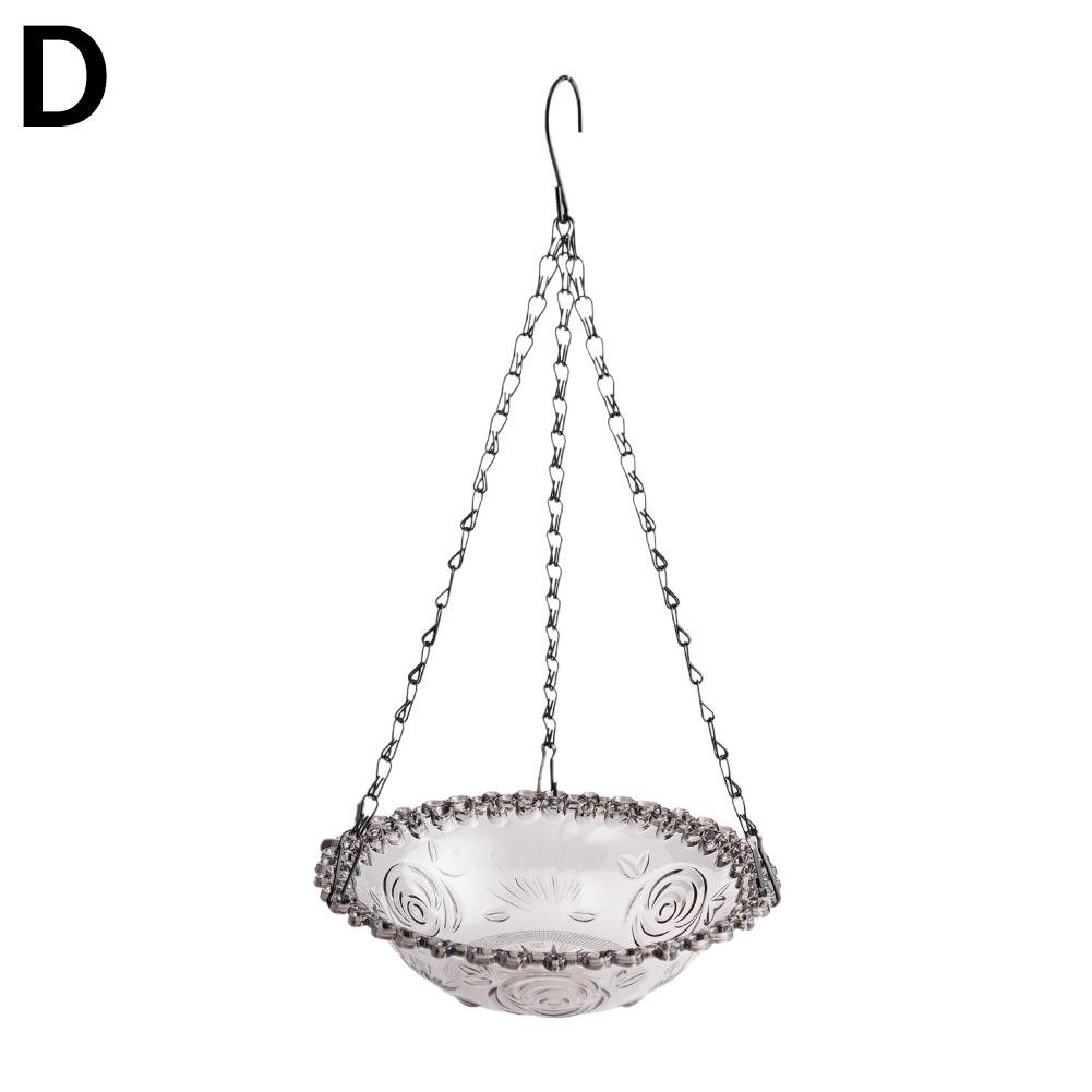 Alimentador de aves colgante de alta gama para exteriores, accesorios de decoración para jardín y Patio, 1 piezas,
