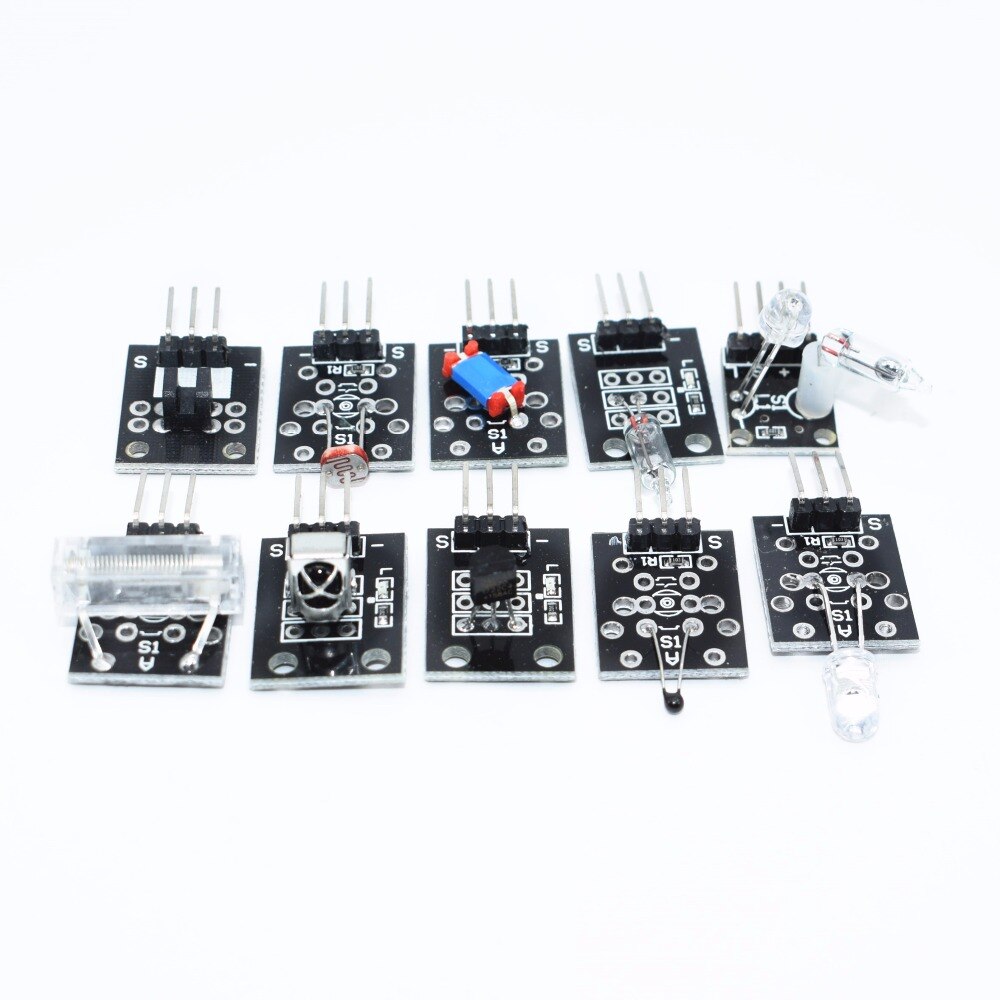 Sensor kit 37 in 1 Sensor Kit /RRGB/joystick/photosensitive/Sound Detection/Obstacle avoidance/buzzer