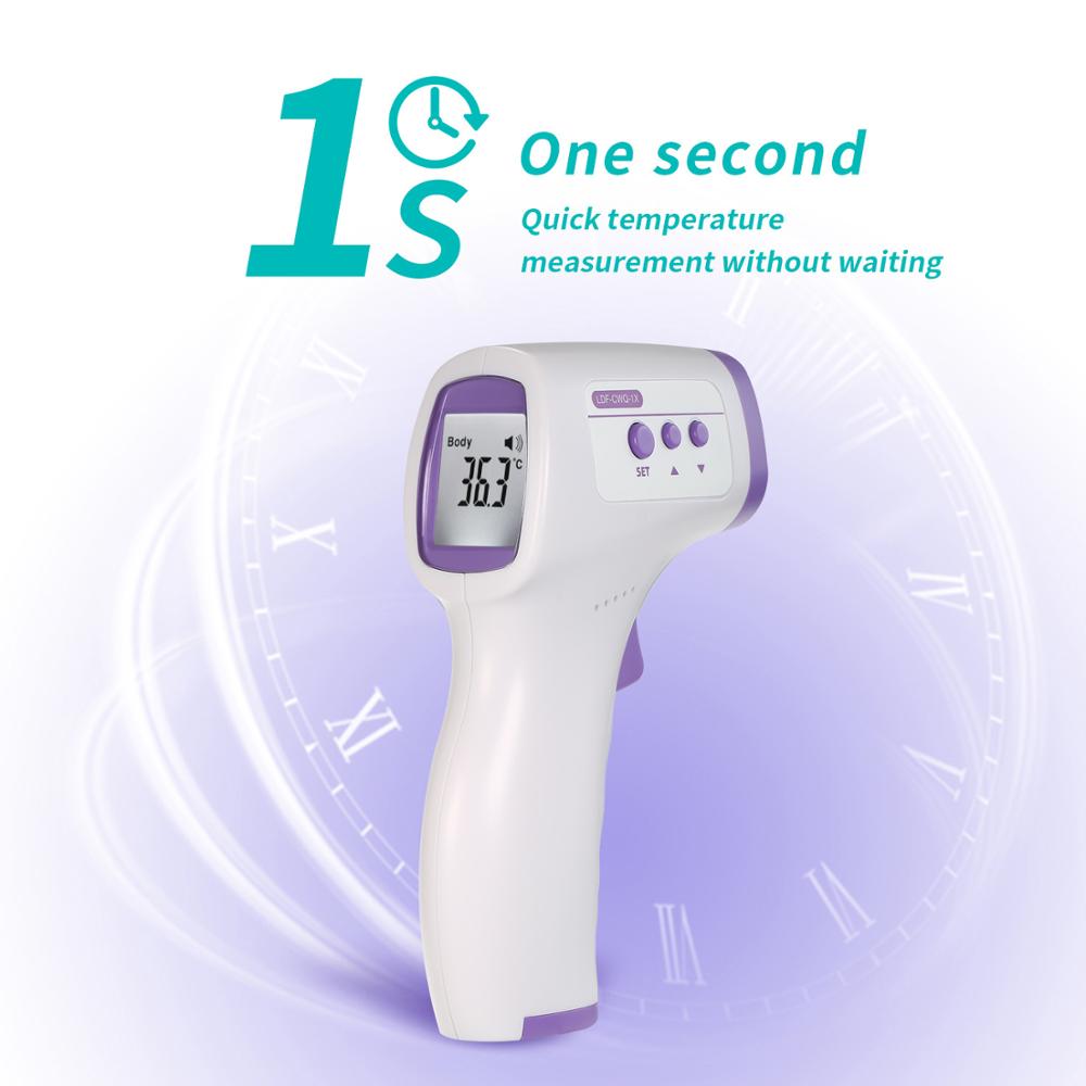 Forehead Thermometer Non Contact Infrared Thermometer Fever Digital Measure Tool for Baby Adult Body Temperature Measurement
