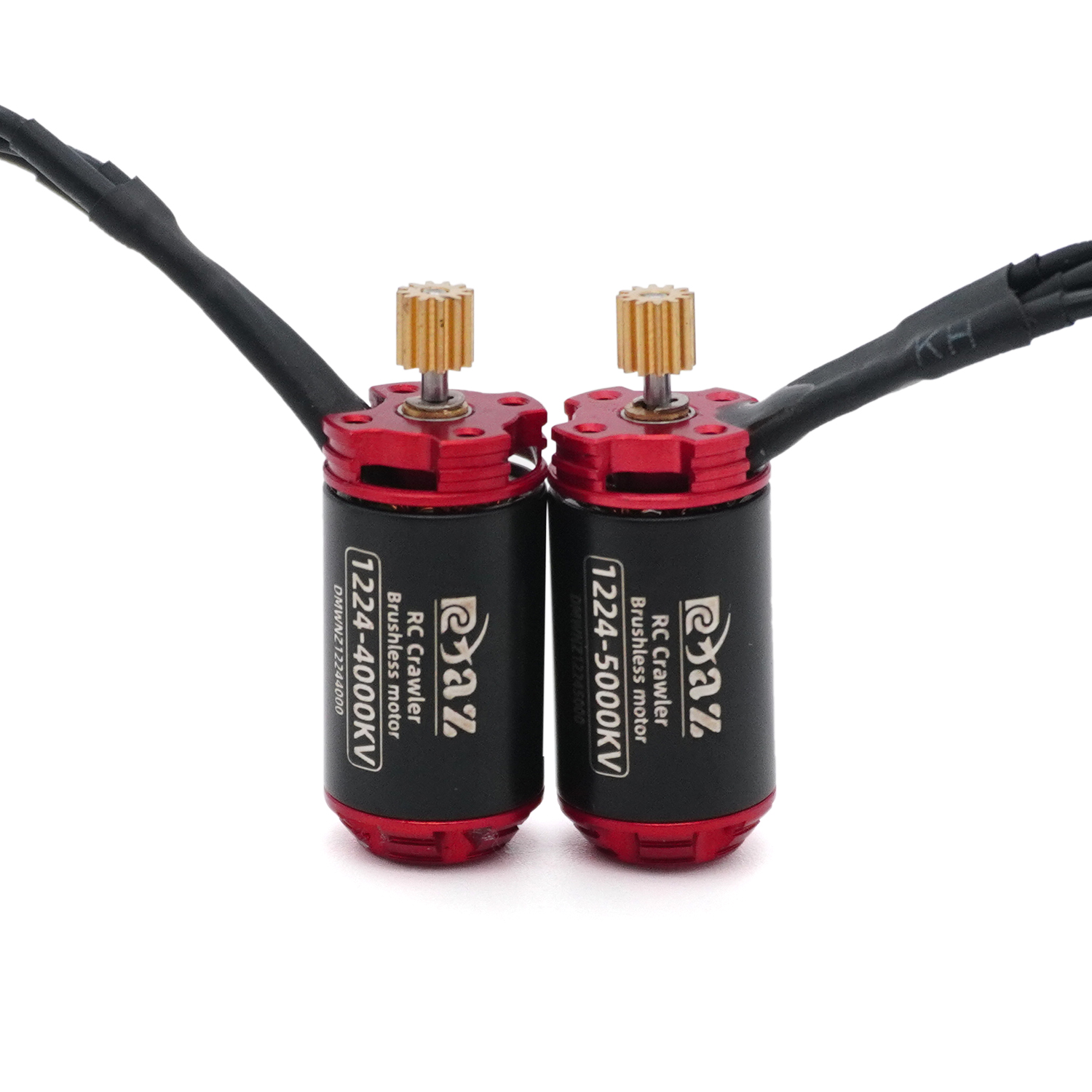 RC Motor 1224 Mini RC Crawler 4000KV 5000KV Brushless Motor 1.5mm Shaft for 1/24 1/28 1/32 RC Micro Car Kyosho Tamiya Traxxas