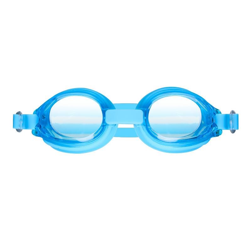 Neue freundlicher Silikon Schwimmen Gläser Anti-Uv freundlicher Großen Rahmen Gläser Antifog Schwimmen Tragen: Blau